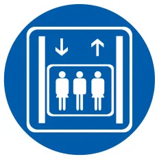 Panneau TRANSPORT DE PERSONNES EXCLUSI Taliaplast 723570 | 723570