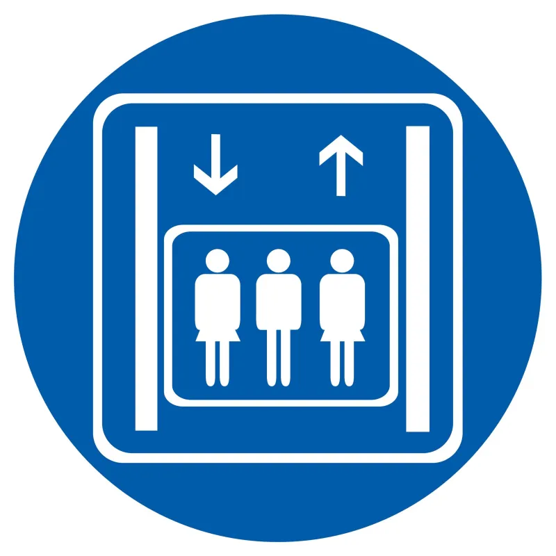 Panneau TRANSPORT DE PERSONNES EXCLUSI Taliaplast 723570 | 723570
