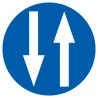 Panneau CIRCULATION A DOUBLE SENS D.30 Taliaplast 722584 | 722584