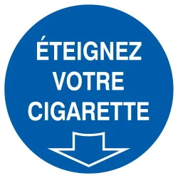 Panneau ETEIGNEZ VOTRE CIGARETTE D.420 Taliaplast 723516 | 723516