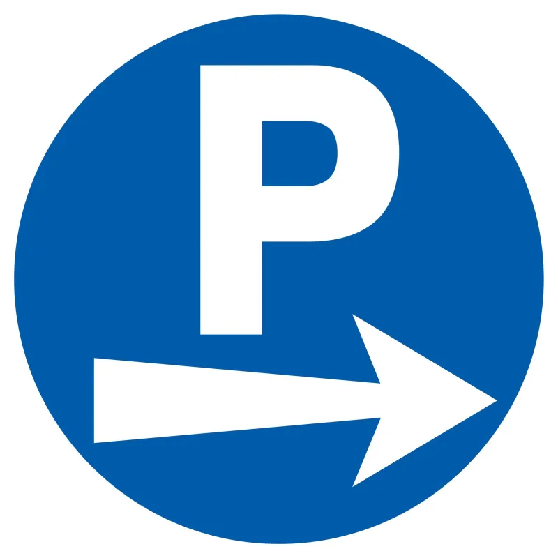 Panneau PARKING A DROITE D.300 NORMASI Taliaplast 722523 | 722523 Panneau PARKING A DROITE D.300 NORMASI Taliaplast 722523 | 722523