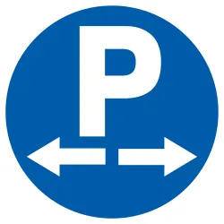 Panneau PARKING DANS LES DEUX SENS D.3 Taliaplast 722575 | 722575