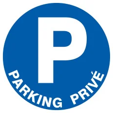 Panneau PARKING PRIVE NORMASIGN ADHESI Taliaplast 727527 | 727527