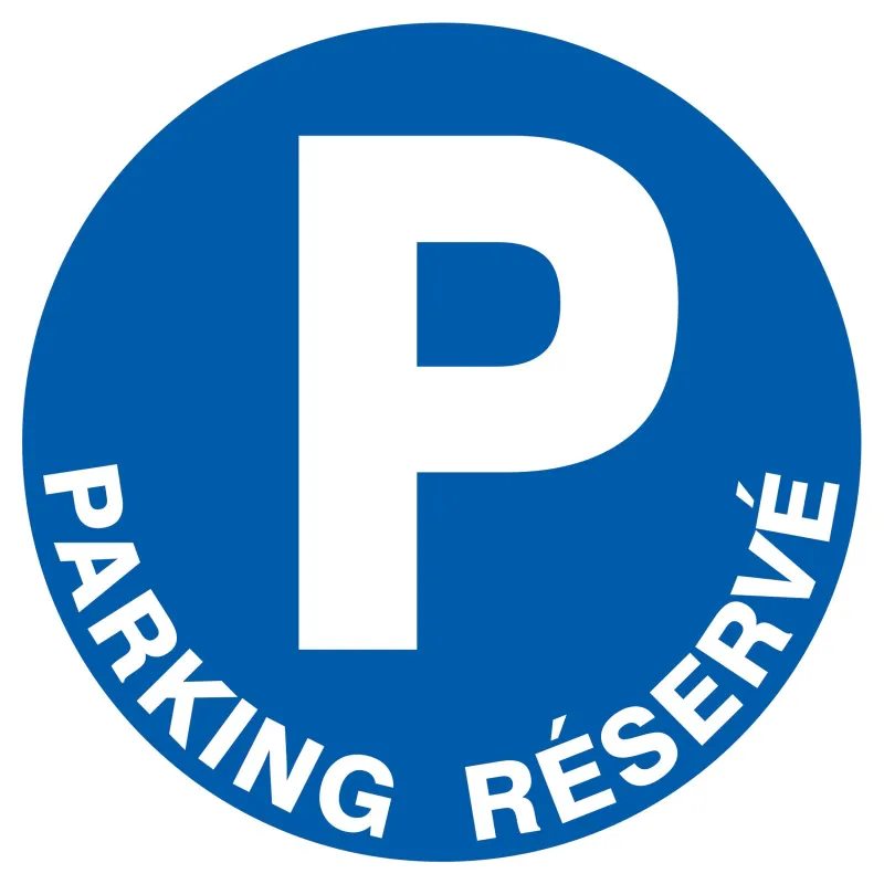 Panneau PARKING RESERVE D.420mm Taliaplast 723518 | 723518 Panneau PARKING RESERVE D.420mm Taliaplast 723518 | 723518