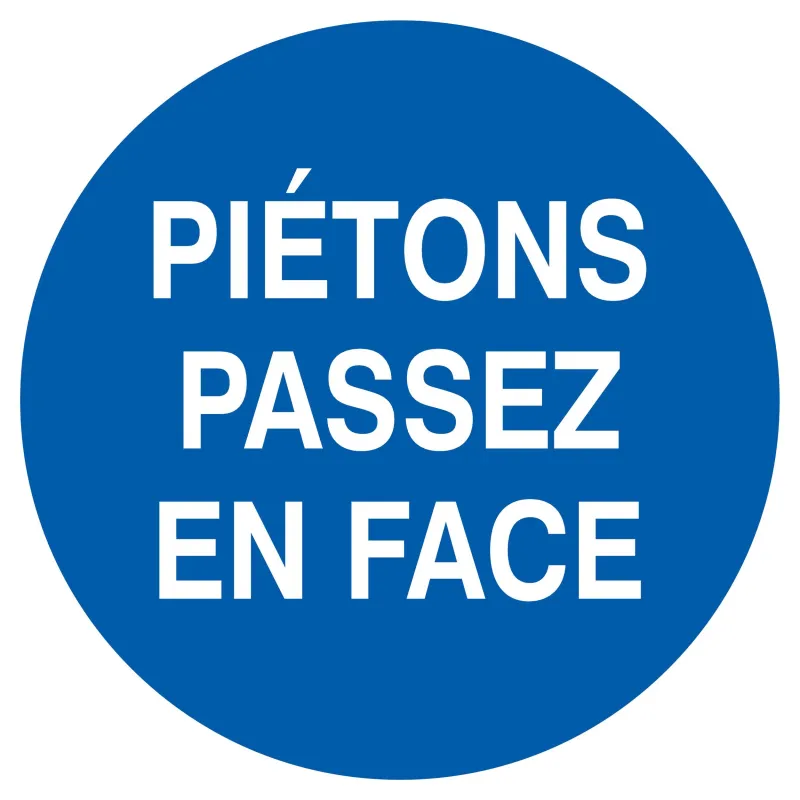 Panneau PIET.PASSE.FACE D.300 NORMASIG Taliaplast 722539 | 722539 Panneau PIET.PASSE.FACE D.300 NORMASIG Taliaplast 722539 | 722539