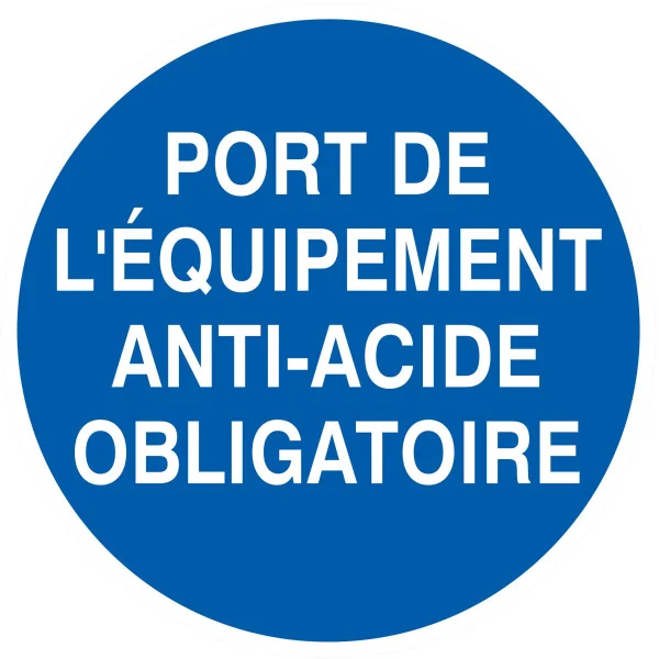 Panneau PORT DES EQUIPEMENTS ANTI-ACID Taliaplast 724535 | 724535 Panneau PORT DES EQUIPEMENTS ANTI-ACID Taliaplast 724535 | 724535