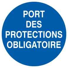 Panneau PORT DES PROTEC OBLIGATOIRE NO Taliaplast 722533 | 722533