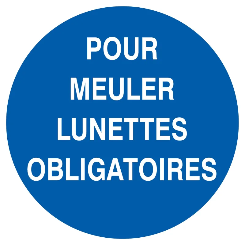 Panneau POUR MEULER LUNETTES OBLIG. NO Taliaplast 722528 | 722528 Panneau POUR MEULER LUNETTES OBLIG. NO Taliaplast 722528 | 722528