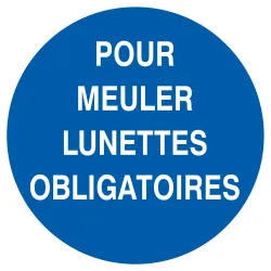 Panneau POUR MEULER LUNETTES OBLIGATOI Taliaplast 723527 | 723527