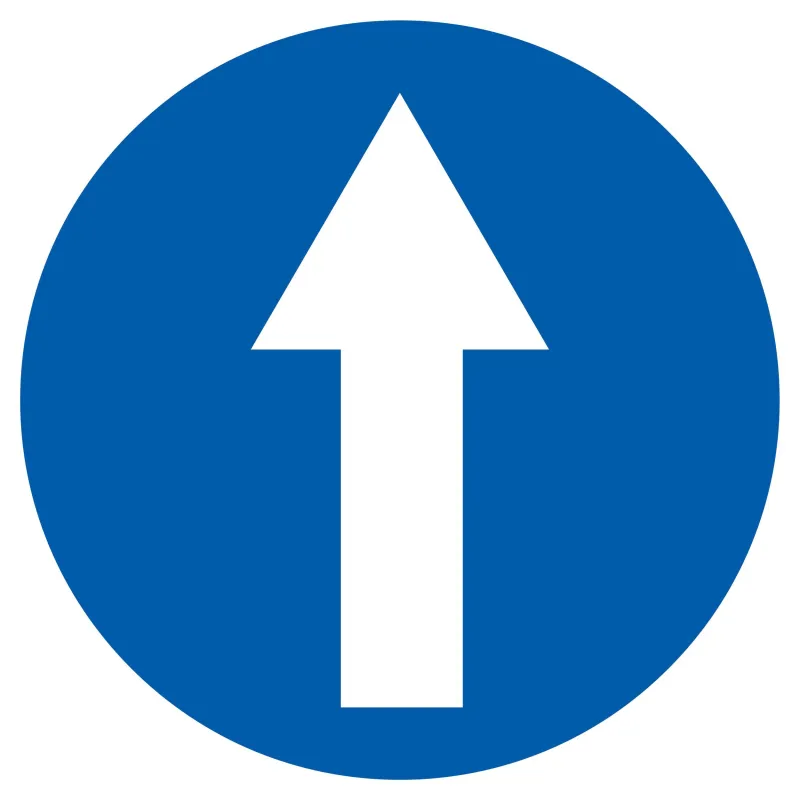 Panneau SENS OBLIG D.300 NORMASIGN ADH Taliaplast 722578 | 722578 Panneau SENS OBLIG D.300 NORMASIGN ADH Taliaplast 722578 | 722578