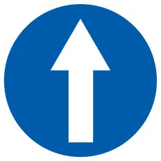 Panneau SENS OBLIGAT. NORMASIGN ADHESI Taliaplast 723578 | 723578