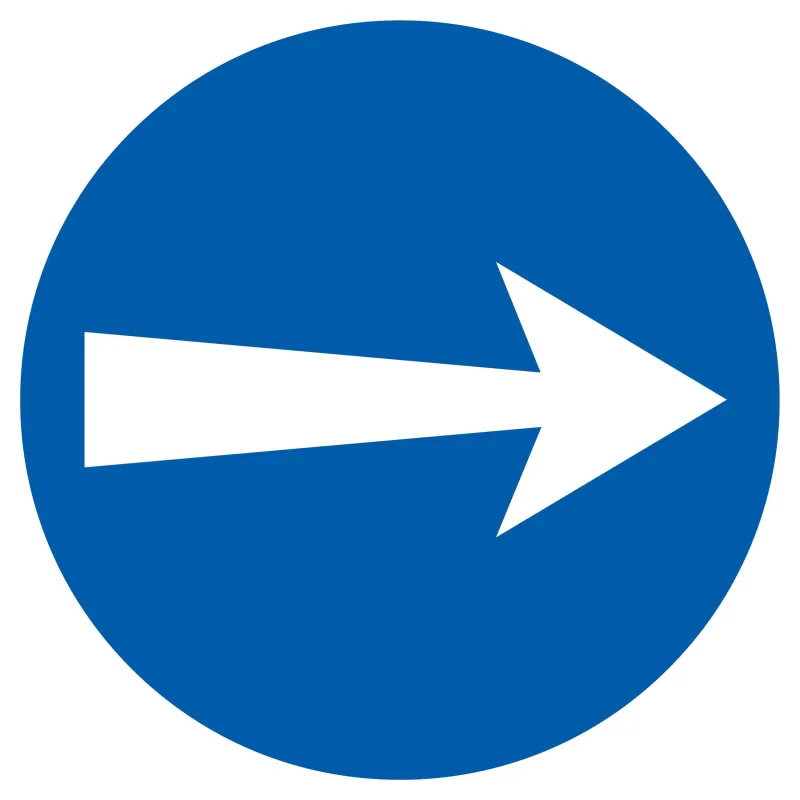 Panneau SENS OBLIGATOIRE D.300 NORMASI Taliaplast 722527 | 722527 Panneau SENS OBLIGATOIRE D.300 NORMASI Taliaplast 722527 | 722527