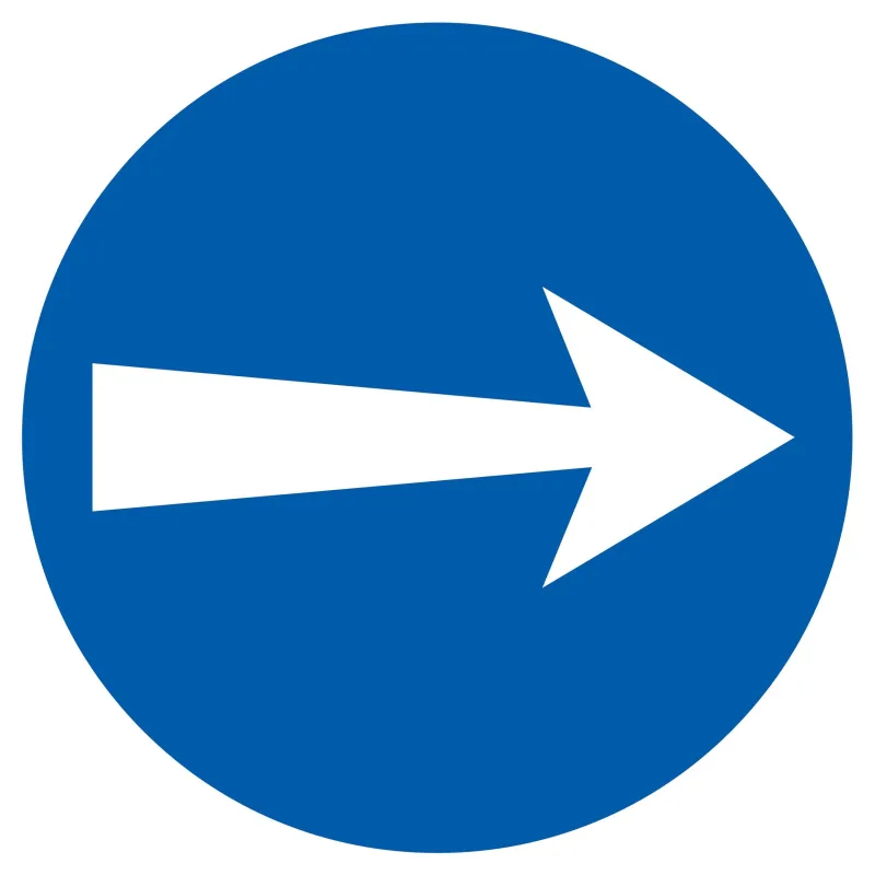 Panneau SENS OBLIGAT. NORMASIGN ADHESI Taliaplast 723526 | 723526 Panneau SENS OBLIGAT. NORMASIGN ADHESI Taliaplast 723526 | 723526