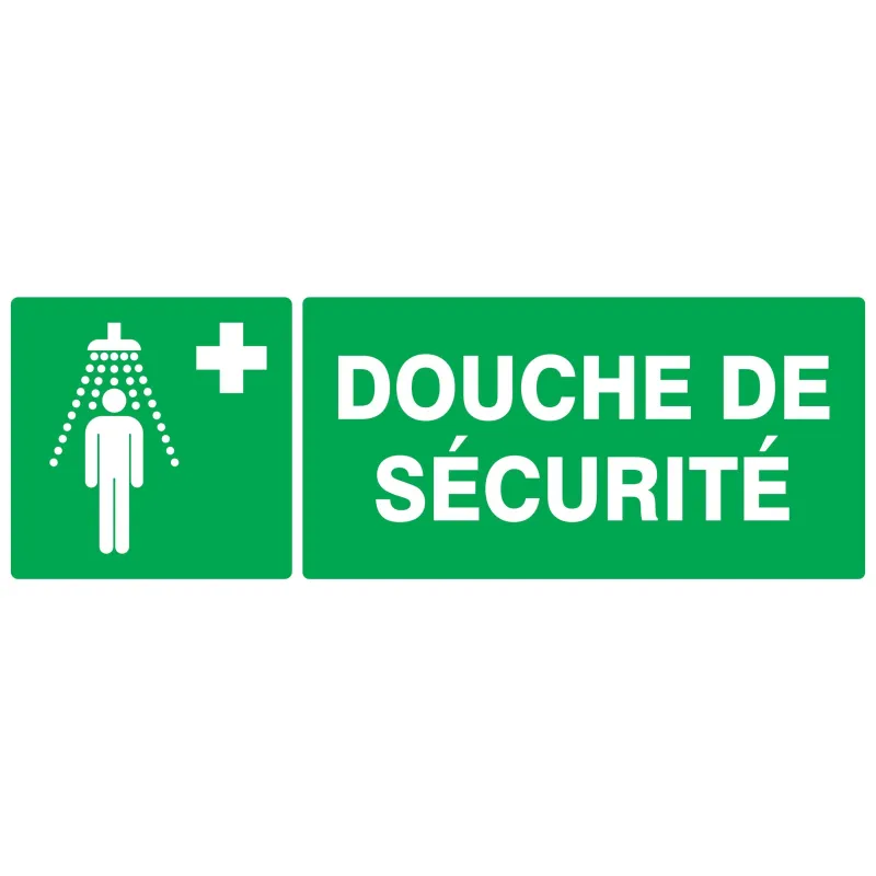 Panneau DOUCHE DE SECURITE NORMASIGN A Taliaplast 726412 | 726412 Panneau DOUCHE DE SECURITE NORMASIGN A Taliaplast 726412 | 726412