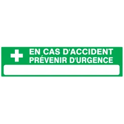 Panneau CAS ACC.PREVEN URGENC 200x52 N Taliaplast 720412 | 720412
