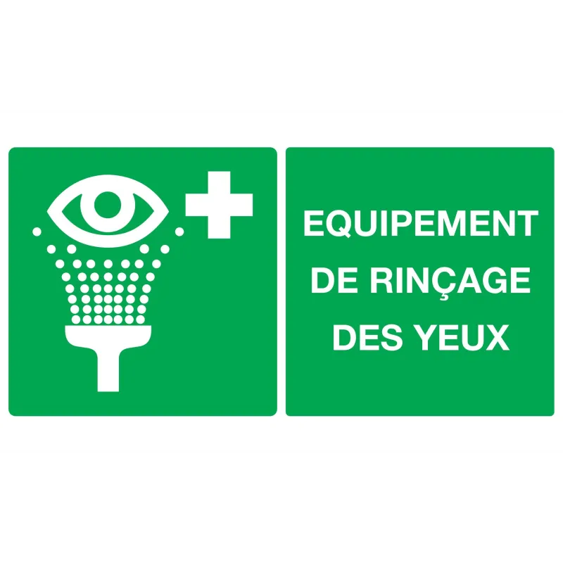 Panneau EQUIP.DE RINCAGE DES YEUX NORM Taliaplast 721411 | 721411 Panneau EQUIP.DE RINCAGE DES YEUX NORM Taliaplast 721411 | 721411