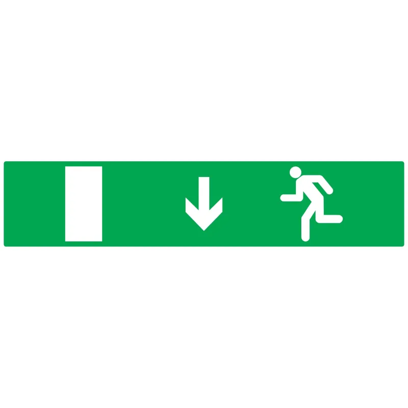Panneau EVACUATION SORTIE BAS GAUCHE 3 Taliaplast 725425 | 725425 Panneau EVACUATION SORTIE BAS GAUCHE 3 Taliaplast 725425 | 725425
