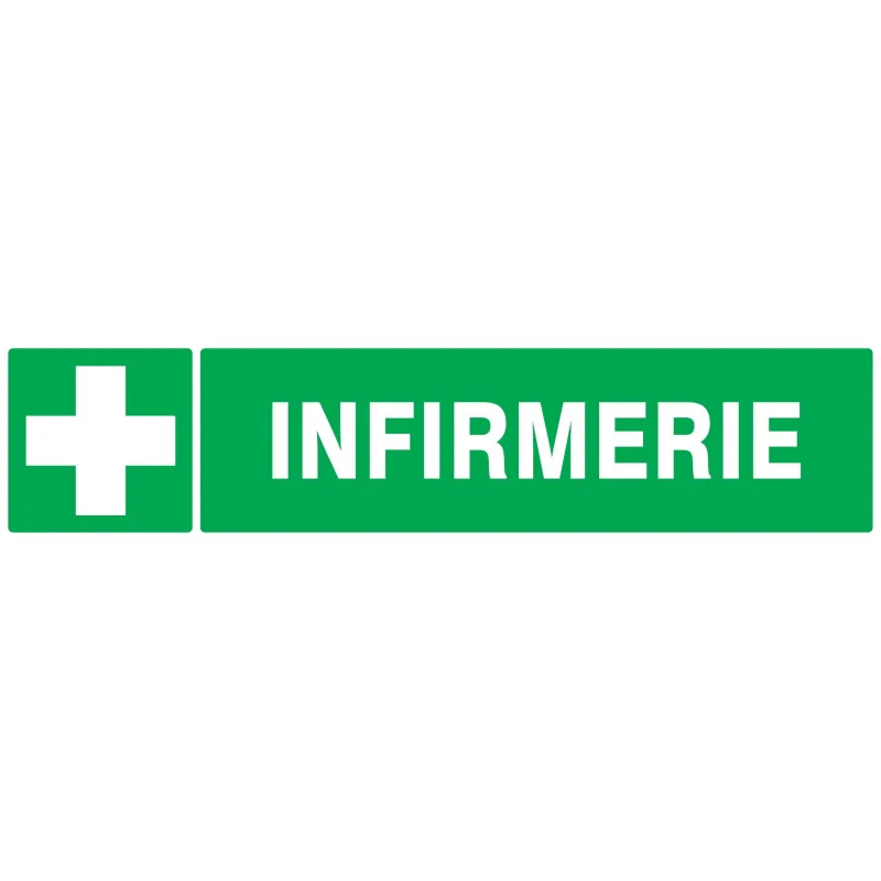 Panneau INFIRMERIE 330X75 NORMASIGN AD Taliaplast 725403 | 725403 Panneau INFIRMERIE 330X75 NORMASIGN AD Taliaplast 725403 | 725403