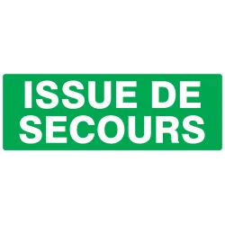 Panneau ISSUE DE SECOURS NORMASIGN ADH Taliaplast 726432 | 726432