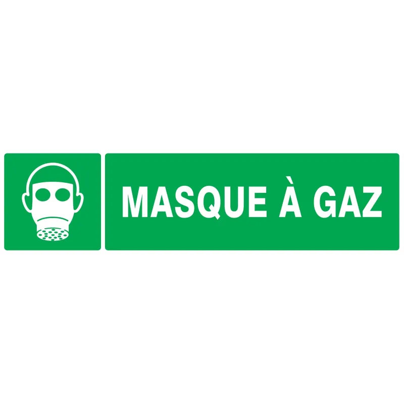 Panneau MASQUE A GAZ 200x52mm Taliaplast 720411 | 720411