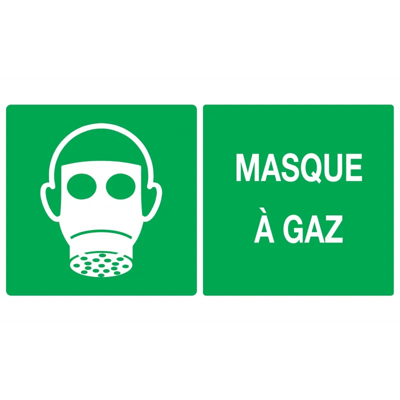 Panneau MASQUE A GAZ 330x200mm Taliaplast 721412 | 721412 Panneau MASQUE A GAZ 330x200mm Taliaplast 721412 | 721412