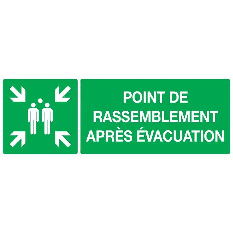 Panneau POINT RASSEMBL.APRES EVACUATI. Taliaplast 726402 | 726402 Panneau POINT RASSEMBL.APRES EVACUATI. Taliaplast 726402 | 726402