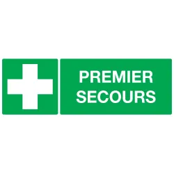 Panneau PREMIER SECOURS NORMASIGN ADHE Taliaplast 726404 | 726404