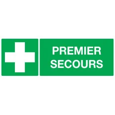 Panneau PREMIER SECOURS NORMASIGN ADHE Taliaplast 726404 | 726404