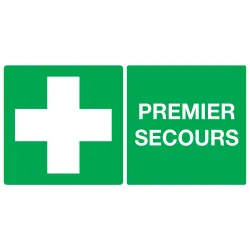 Panneau PREMIER SECOURS NORMASIGN ADHE Taliaplast 721401 | 721401