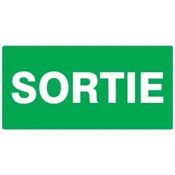 Panneau SORTIE 330X200 NORMASIGN ADHES Taliaplast 721420 | 721420