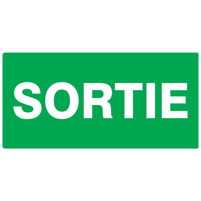 Panneau SORTIE 330X200 NORMASIGN ADHES Taliaplast 721420 | 721420 Panneau SORTIE 330X200 NORMASIGN ADHES Taliaplast 721420 | 721420