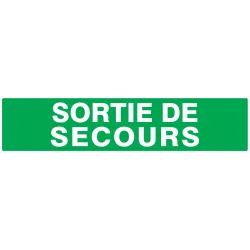 Panneau SORTIE DE SECOURS NORMASIGN AD Taliaplast 725432 | 725432