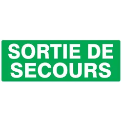 Panneau SORTIE DE SECOURS NORMASIGN AD Taliaplast 726417 | 726417