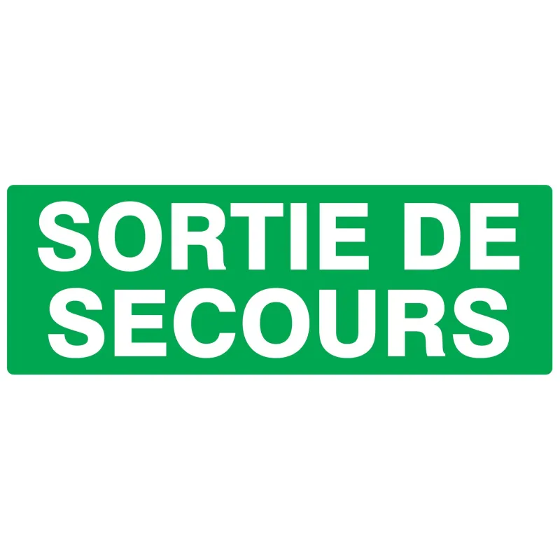 Panneau SORTIE DE SECOURS NORMASIGN AD Taliaplast 726417 | 726417 Panneau SORTIE DE SECOURS NORMASIGN AD Taliaplast 726417 | 726417