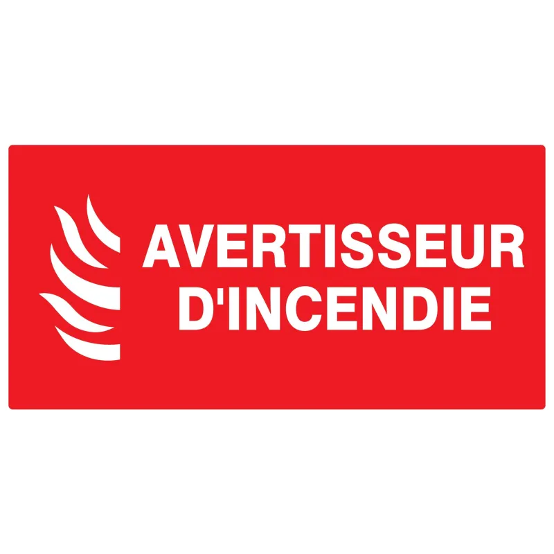 Panneau AVERTISSEUR INCENDIE 330X200 N Taliaplast 721115 | 721115 Panneau AVERTISSEUR INCENDIE 330X200 N Taliaplast 721115 | 721115