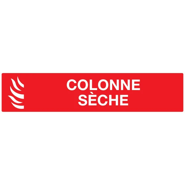 Panneau COLONNE SECHE 330X75 NORMASIGN Taliaplast 725116 | 725116 Panneau COLONNE SECHE 330X75 NORMASIGN Taliaplast 725116 | 725116