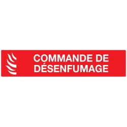 Panneau COmmANDE DE DESENFUMAGE 330x75 Taliaplast 725117 | 725117