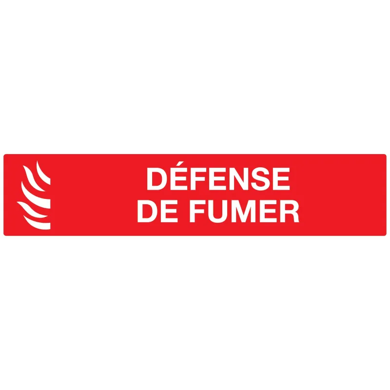 Panneau DEFENSE DE FUMER (INCENDIE) 33 Taliaplast 725118 | 725118 Panneau DEFENSE DE FUMER (INCENDIE) 33 Taliaplast 725118 | 725118