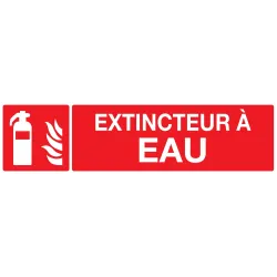 Panneau EXTINCTEUR A EAU 200x52 NORMAS Taliaplast 720108 | 720108