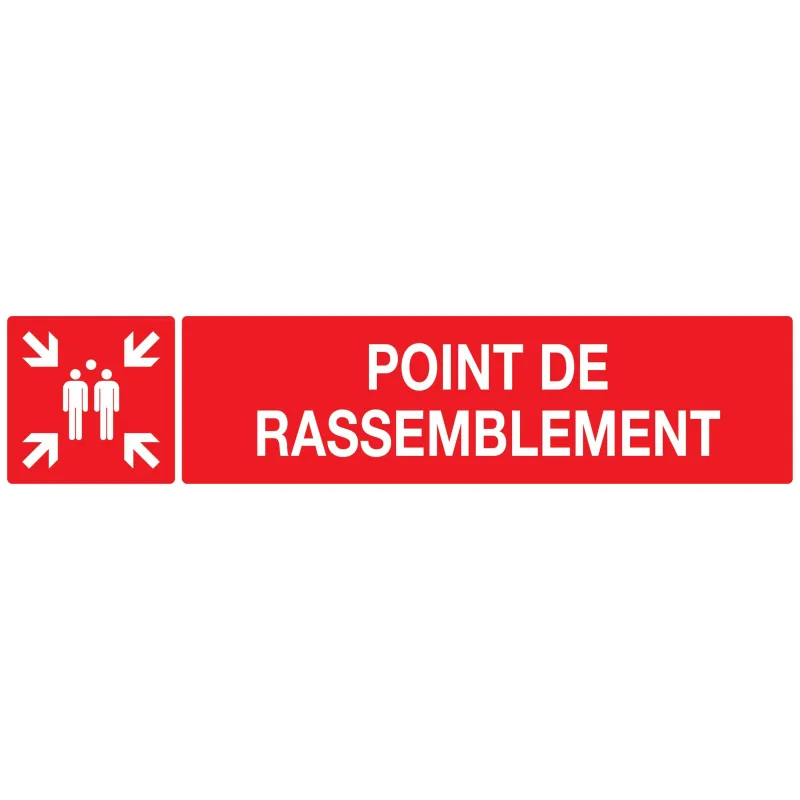 Panneau POINT DE RASSEMBLEMENT (INCEND Taliaplast 725111 | 725111 Panneau POINT DE RASSEMBLEMENT (INCEND Taliaplast 725111 | 725111
