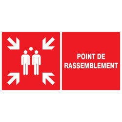Panneau POINT RASSEMBL.APRES EVACUATI. Taliaplast 721111 | 721111