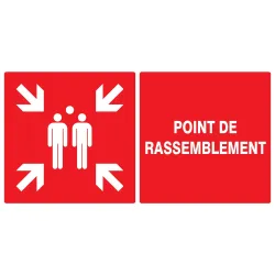 Panneau POINT RASSEMBL.APRES EVACUATI. Taliaplast 721111 | 721111
