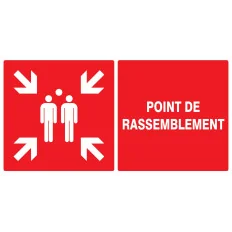 Panneau POINT RASSEMBL.APRES EVACUATI. Taliaplast 721111 | 721111