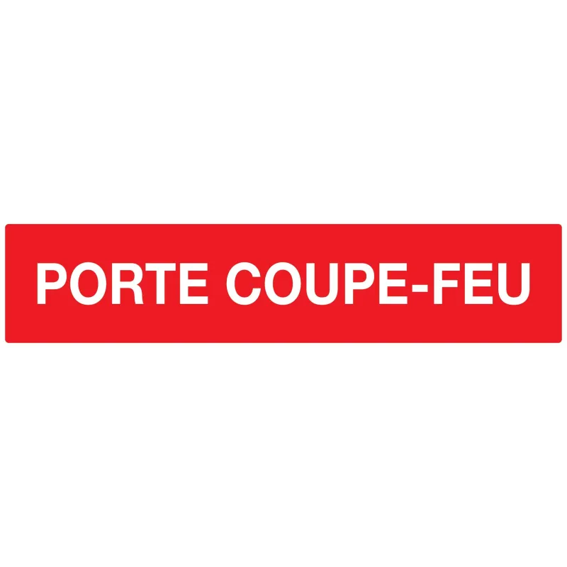 Panneau PORTE COUPE FEU N0 1 NORMASIGN Taliaplast 725104 | 725104 Panneau PORTE COUPE FEU N0 1 NORMASIGN Taliaplast 725104 | 725104