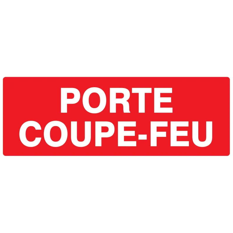 Panneau PORTE COUPE FEU Nø1 330X120 NO Taliaplast 726104 | 726104 Panneau PORTE COUPE FEU Nø1 330X120 NO Taliaplast 726104 | 726104