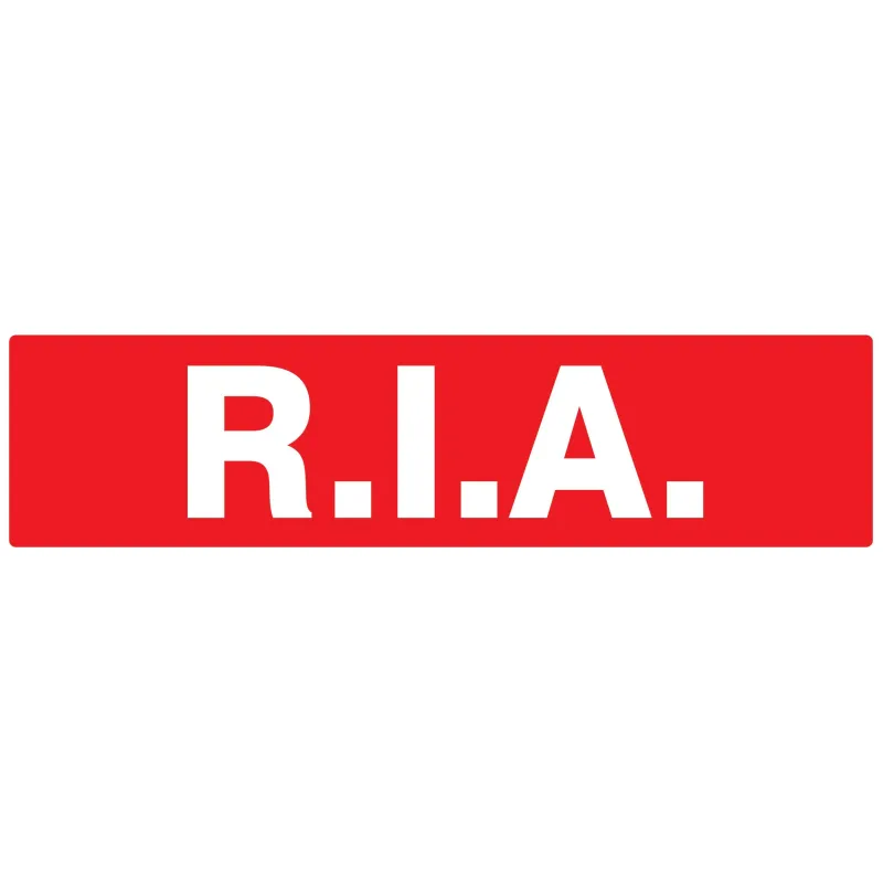 Panneau R.I.A. 200x52 NORMASIGN ADHESI Taliaplast 720123 | 720123