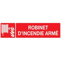 Panneau ROBINET D'INCENDIE ARME 200x52 Taliaplast 720125 | 720125