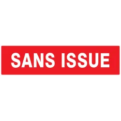 Panneau SANS ISSUE (INCENDIE) NORMASIG Taliaplast 720124 | 720124