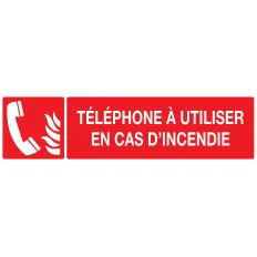 Panneau TELEPHONE A UTILISER EN CAS D' Taliaplast 720126 | 720126