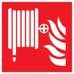 Panneau LANCE INCENDIE 200X200 NORMASI Taliaplast 728102 | 728102